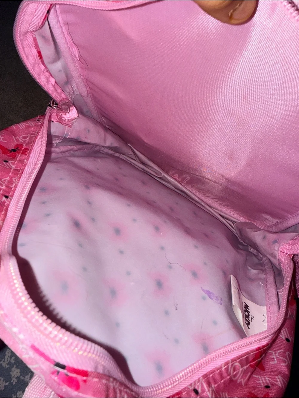 Disney Minnie Mouse Pink Polka Dot Bag